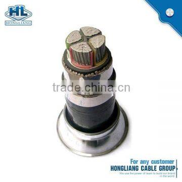 Aluminum/Copper/XLPE/PVC armed cable 16mm 4 core underground cable