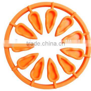 A01-20 2015 Hollow out Hot Sale Round Shape Silicone Pot Holders, Silicone Mats,Silicone Pad