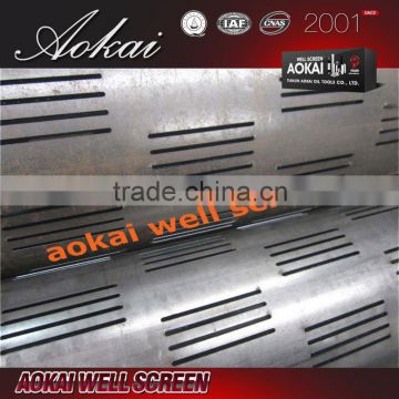 Professinal Manufacture G68 conventional screen well slotted liner