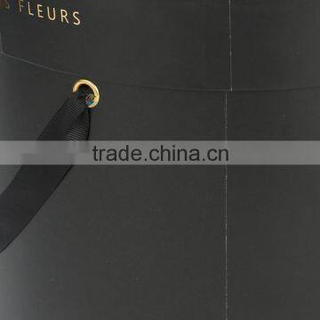 Decorative Cardboard With Ribbon Flowers in Hat Box photo-5