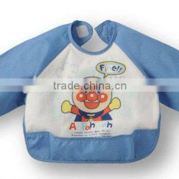 baby bib with sleeve