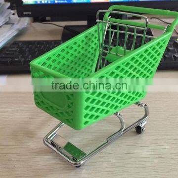 RH-SX08 New Style Plastic Small Trolley Office Stationery for Mini Plastic Shopping Cart