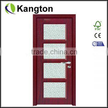 2013 New Design Interior PVC coated MDF Wooden Door for rooms