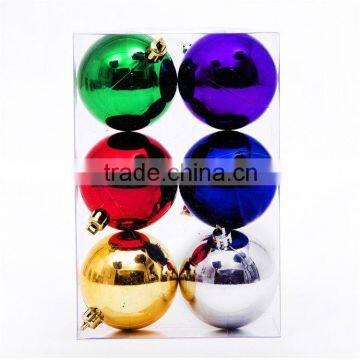 Best selling special design decorative plastic christmas ball China sale