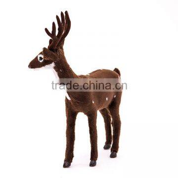 New products attractive style Christmas Mother deer interior products brown in many style