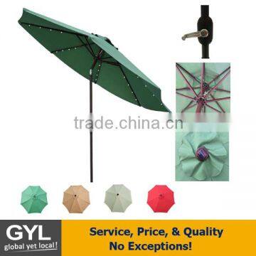 Best Choice LED Market Umbrella,patio umbrella,Aluminum Umbrella with Auto Tilt