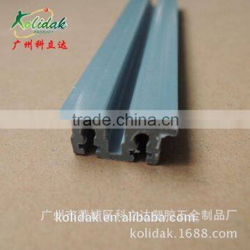 W shape PVC plastic profile extrusion