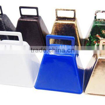 Cow Bell in Custom Colors With Strap or Lanyard as Noise Maker