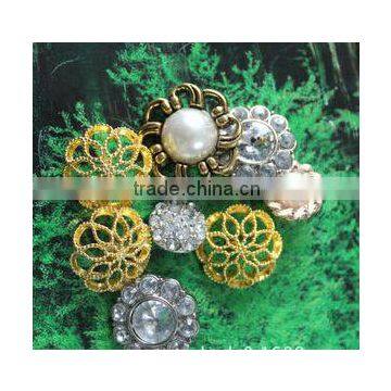 factory wholesale heart rhinestone buttons