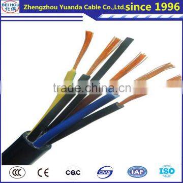 multi Core PVC/XLPE insulated flexible control cable/high quality multi copper core control cable