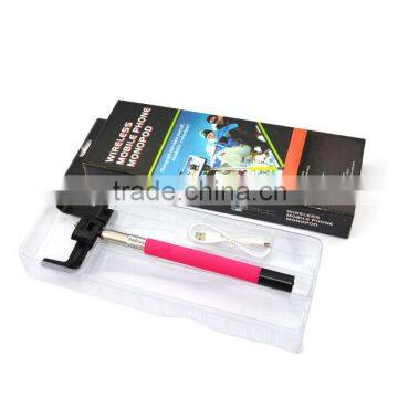 2014 Cheap Price!!! Handheld Telescopic Wireless Bluetooth Monopod For iphone or Mobile iphone and Digital Camera