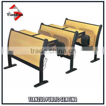 Steel and Plywood Foldable School Desks Chairs photo-4