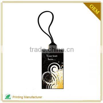 High Quality (High End) New Designs Cardboard Hang Tag Label