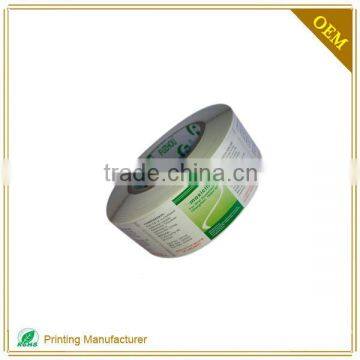 Pharmaceutical Vial Label Pill Mirror Stickers For Steroids Printing