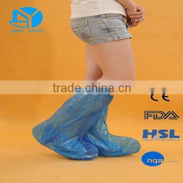 Disposable PP+PE waterproof rain boot cover