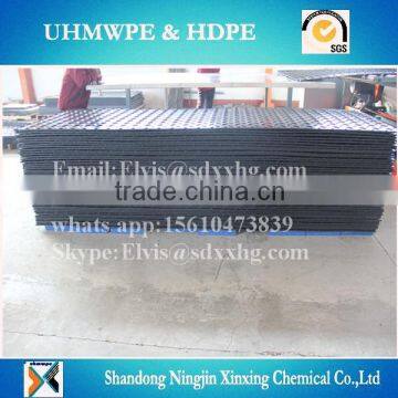 Heavy duty ground protection mat/none slip hdpe protable flooring/Ground protection mat