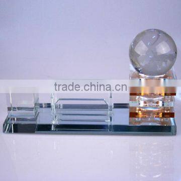 latest hot selling perfect clock crystal office set with ball