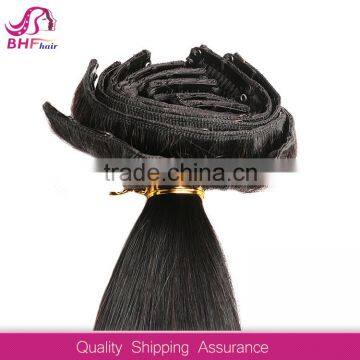 High Quality Remy Bohemian Remy Clip in Human Hair Extension photo-2