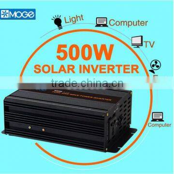Moge pure sine wave best price 500watt solar power inverter