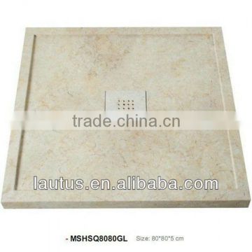 80*80cm bathroom stone shower trays