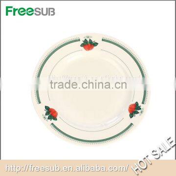 Custom Ceramic Sublimation Plate With Flower Rim Made In China photo-2