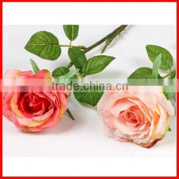 Romanric artificial flower in decorative pots/artificial rose flower