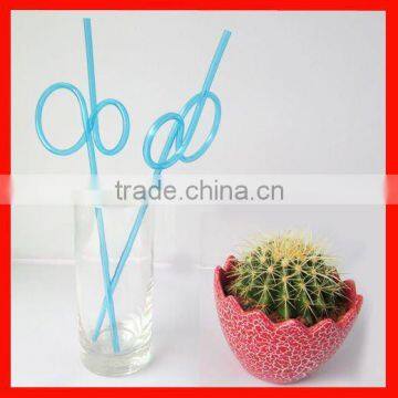 Cute pvc artistic straw