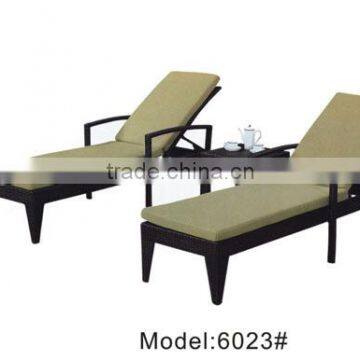 Chaise lounger outdoor patio modern rattan chaise lounger rattan daybed