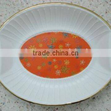 plastic bar plate,serving tray,fruit plate