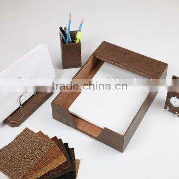 High quality customized made-in-china Leather file tray for Gift(ZDS-0006)