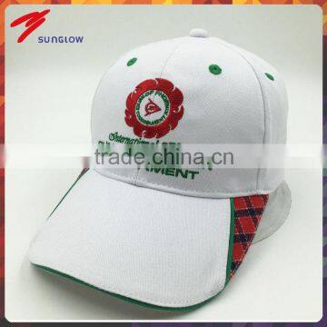 Custom promotional 100% cotton twill 6 panel baseball cap