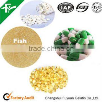 Fish Gelatin for Capsules/Tablet,Pharmaceutical Gelatin/Medical Gelatin