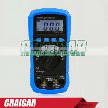 ADM01 Auto Ranging Digital Multimeter DMM DC AC Voltage Current HZ Meter Frequency Tester Diode Continuity Test