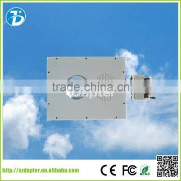 Outdoor Pure White 12w Alluminium Alloy All in One Solar Led Street Light photo-4