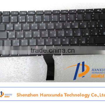 100%New Original RU Version Keyboard for macbook A1466 RU Version Keyboard+ Backlight "L"type RETURN KEY