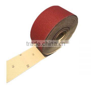 dry sandpaper belt rolls for wood decoration