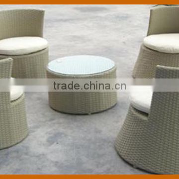 Modern Rattan Stacking Sofa Set Wicker Furniture