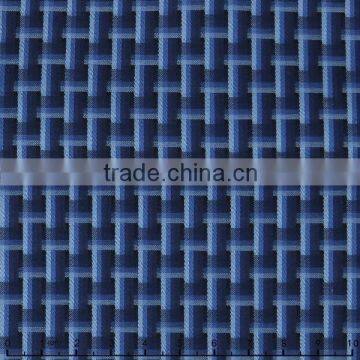 100% Cotton Easy Care Dobby Shirting Fabric, Micro Geometry Like Fabric photo-2