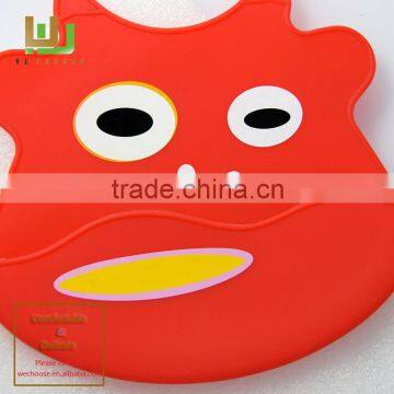 Wholesale Cute Animal Design Durable Eco-Friendly Baby Bib Safe and Sound Waterproof Silicone Adult baby bib