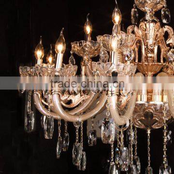 Medium Double Candle Chandelier Home Decoration photo-2
