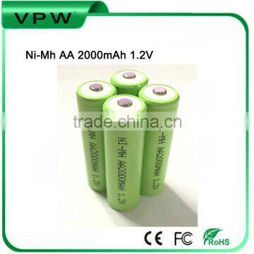 1.2V 2000mAh Ni-mh Rechargeable quadcopter Battery