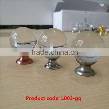 TOP SALE superior quality glass cabinet knob with many colors