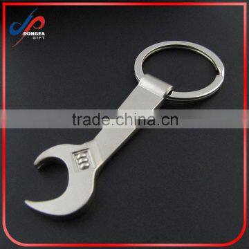 Promotonal Logo Laser Metal Opener Wrench Keychain