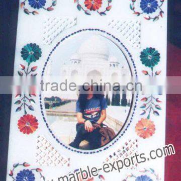 Stone Marble Inlay Photo Frame