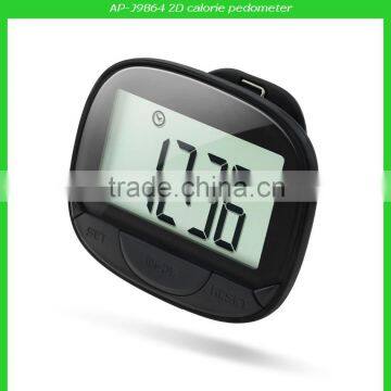 Fitness body building running pedometer
