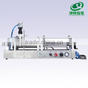 Pneumatic cooking sunflower oil filling machine