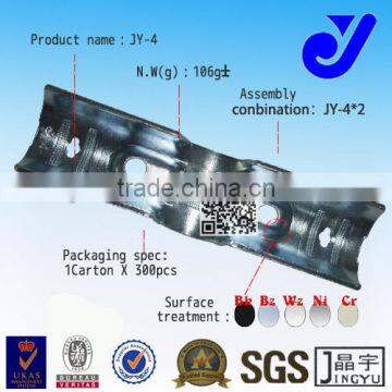 JY-4|zinc Plated Pipe Joint|Stamping Metal Joint for Pipe Rack System photo-3