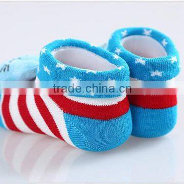 Lovely Baby Slippers Animal Design Cartoon Newborn Infant Boys Girls Kids Cute Anti-slip Warm Cotton Socks photo-5
