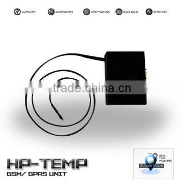 Trucks GPS tracker, temperature sensor, temperature excess alert, temperature reports, export data to excel, data logger- HPTEMP