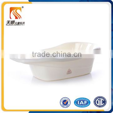 Plastic material freestanding baby bath tub factory wholesale